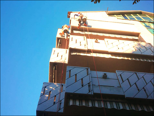 Lavori di edilizia acrobatica - Messa in sicurezza e ristrutturazione balconi